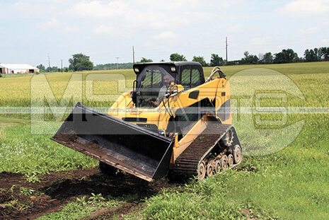 Фото: Система поворота навесного оборудования на мини-погрузчик