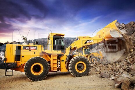 Фото: Крупногабаритный фронтальный погрузчик Фронтальный погрузчик XCMG LW1200KN