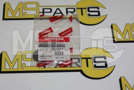 Фото: Набор шайб 4TNV98, SHIM SET, ADJUSTING, 129906-51400