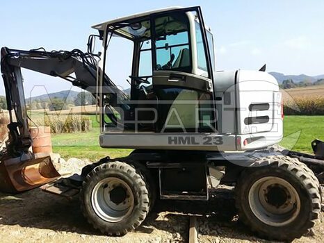 Запчасти на колесные экскаваторы Terex