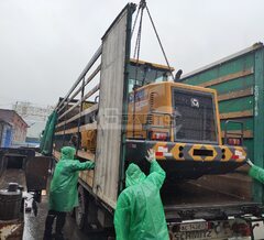 Отгрузка погрузчика XCMG LW300FN в Вологде